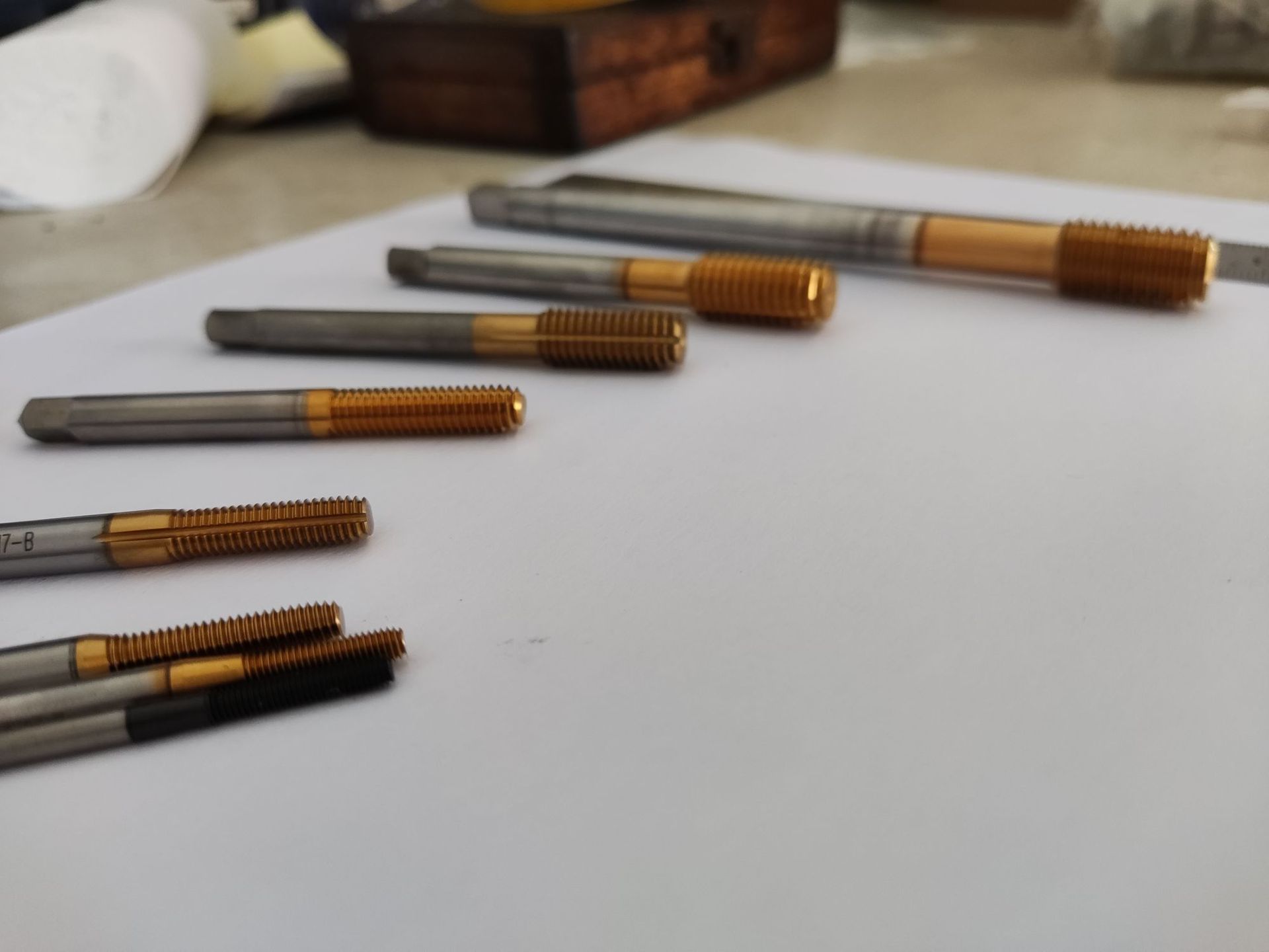 加大M3挤压丝攻，RH5，RH6，RH7电镀前加大M3x0.5挤压丝锥