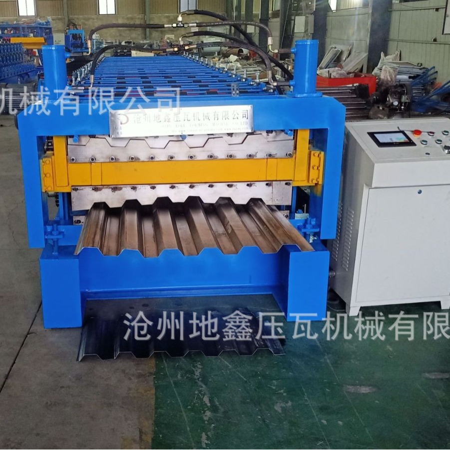 1200型集装箱板压瓦机 集装箱板成型压瓦机设备