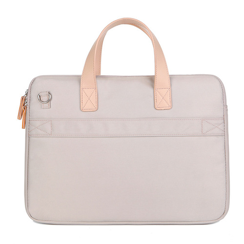 Thin Macaron Laptop Shoulder Bag Girls Portable Tablet Liner Bag 14/15 Inch Cross-Border Wholesale
