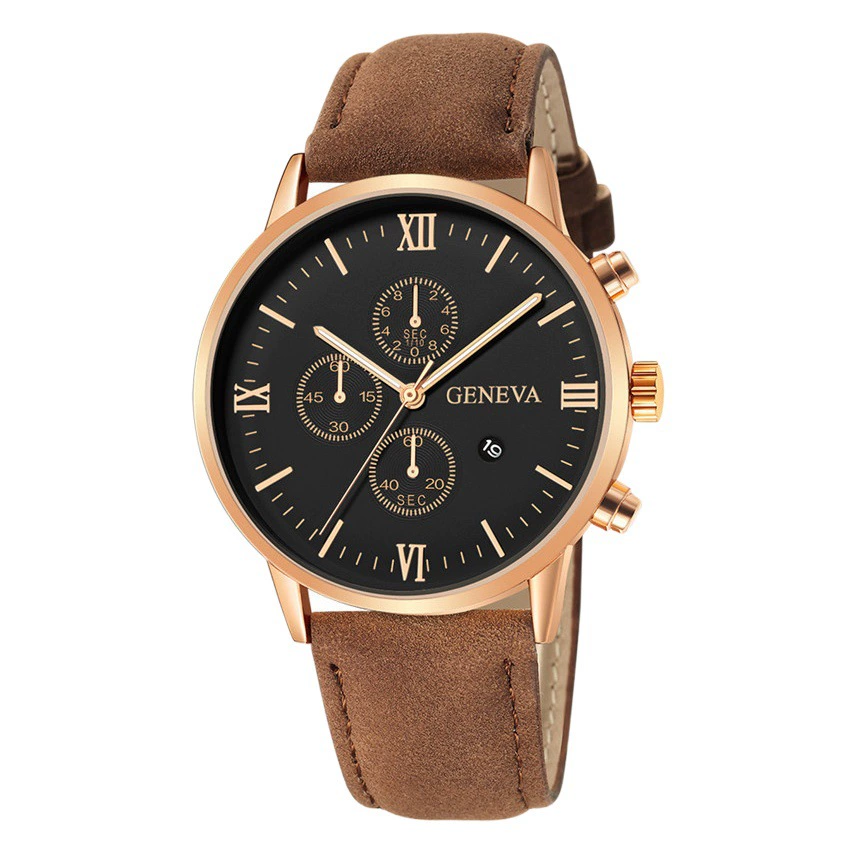 GENEVA кварцевые часы желаю взрывные мужские часы модные изысканные деловые часы высококачественные мужские часы оптом