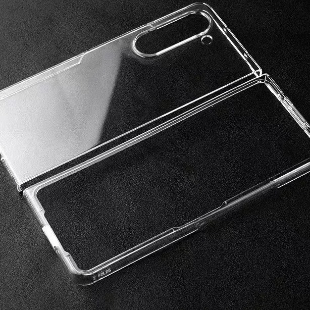 适用三星Z Fold6手机壳华为MateXS2折叠手机透明水晶壳荣耀ZFlip6
