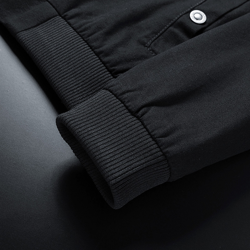 Men's Clothing Jacket men's clothing this spring and autumn middle aged and young men's jacket casual baseball collar thin loose trend jacket_voghion.com