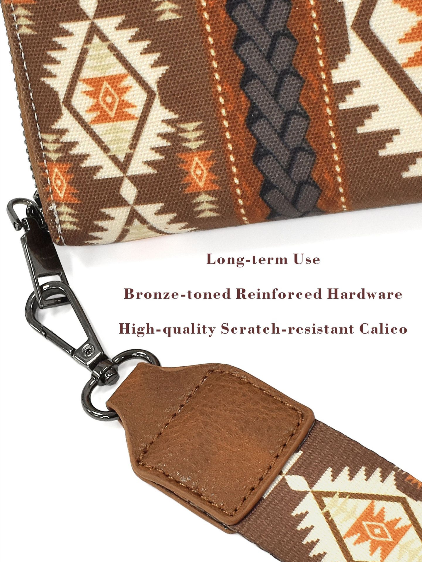 Women's Canvas Printing Ethnic Style Square Zipper Shoulder Bag Crossbody Bag display picture 37