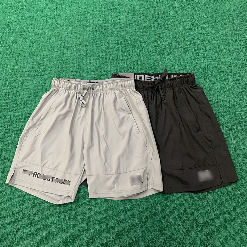 Summer explosions sports nylon quick-drying shorts men's in stock micro-elastic sweat-absorbent football basketball training pants a wholesale