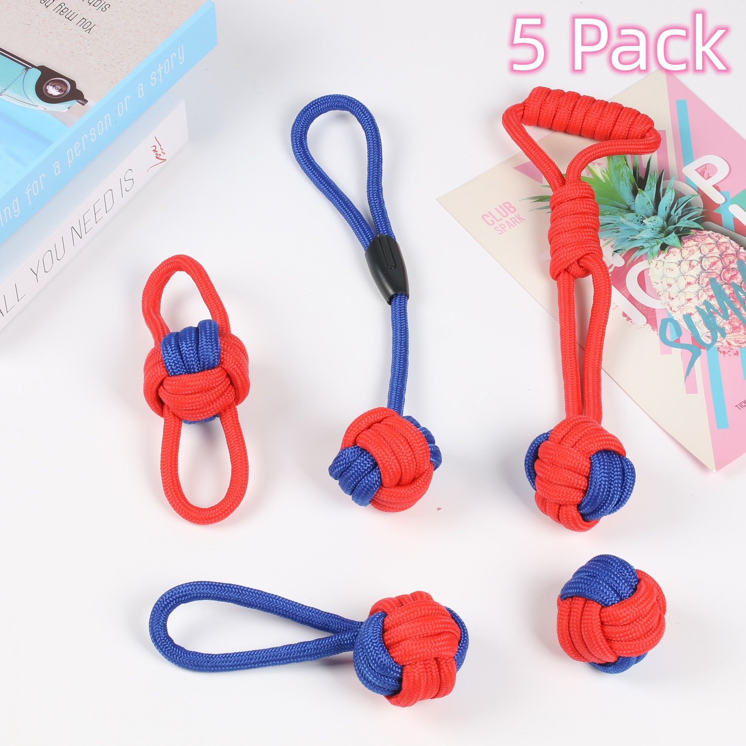 Juguetes para perros tejidos de polipropileno personalizados del fabricante