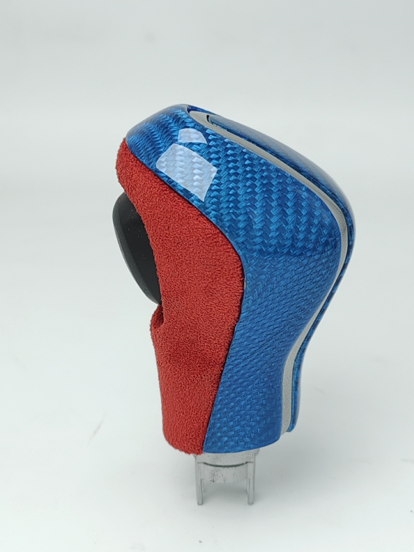 Modificado cabeza de cambio adecuado para Nissan palanca de cambio cabeza melocotón madera fibra de carbono palanca de cambio balonmano cabeza de palo image 9
