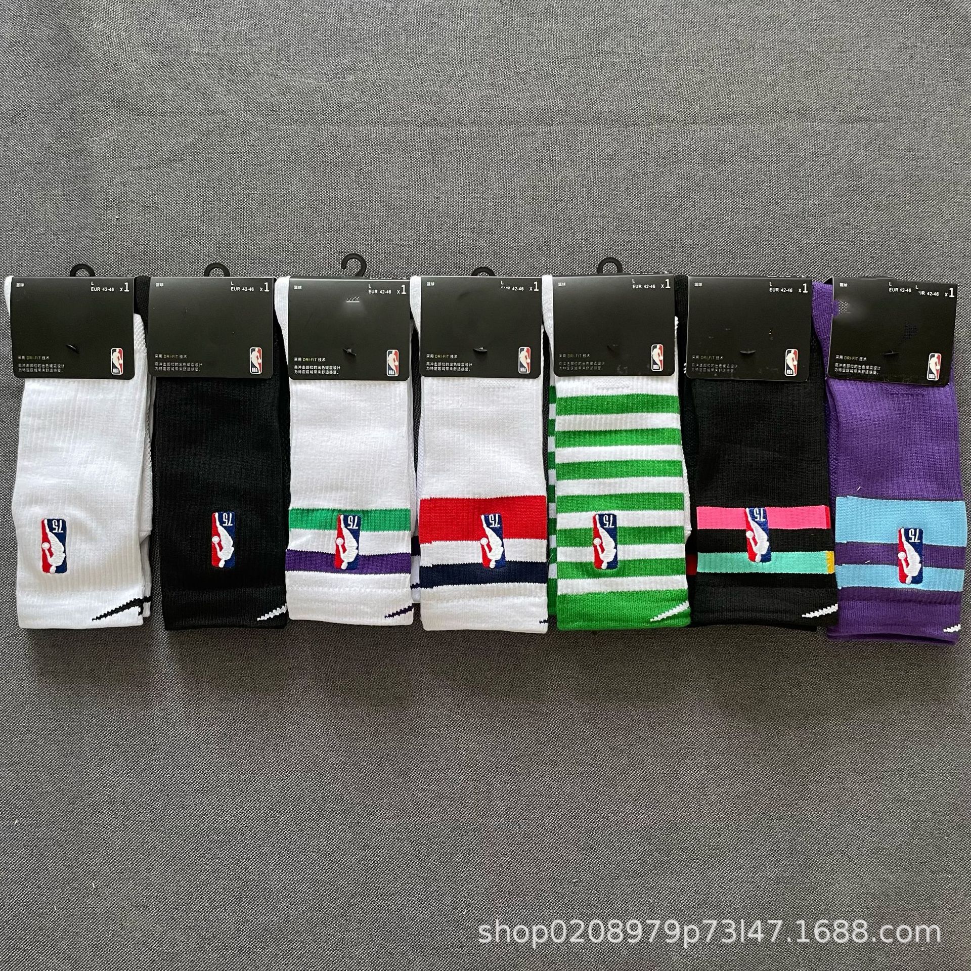 Commemorative basketball sports trend socks