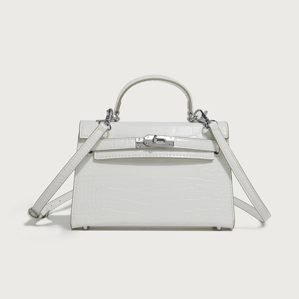 2025 nuevo bolso de pu con estampado de palma para mujer mini bolso Kelly bolso para mujer bolso de hombro bolso explosivo transfronterizo