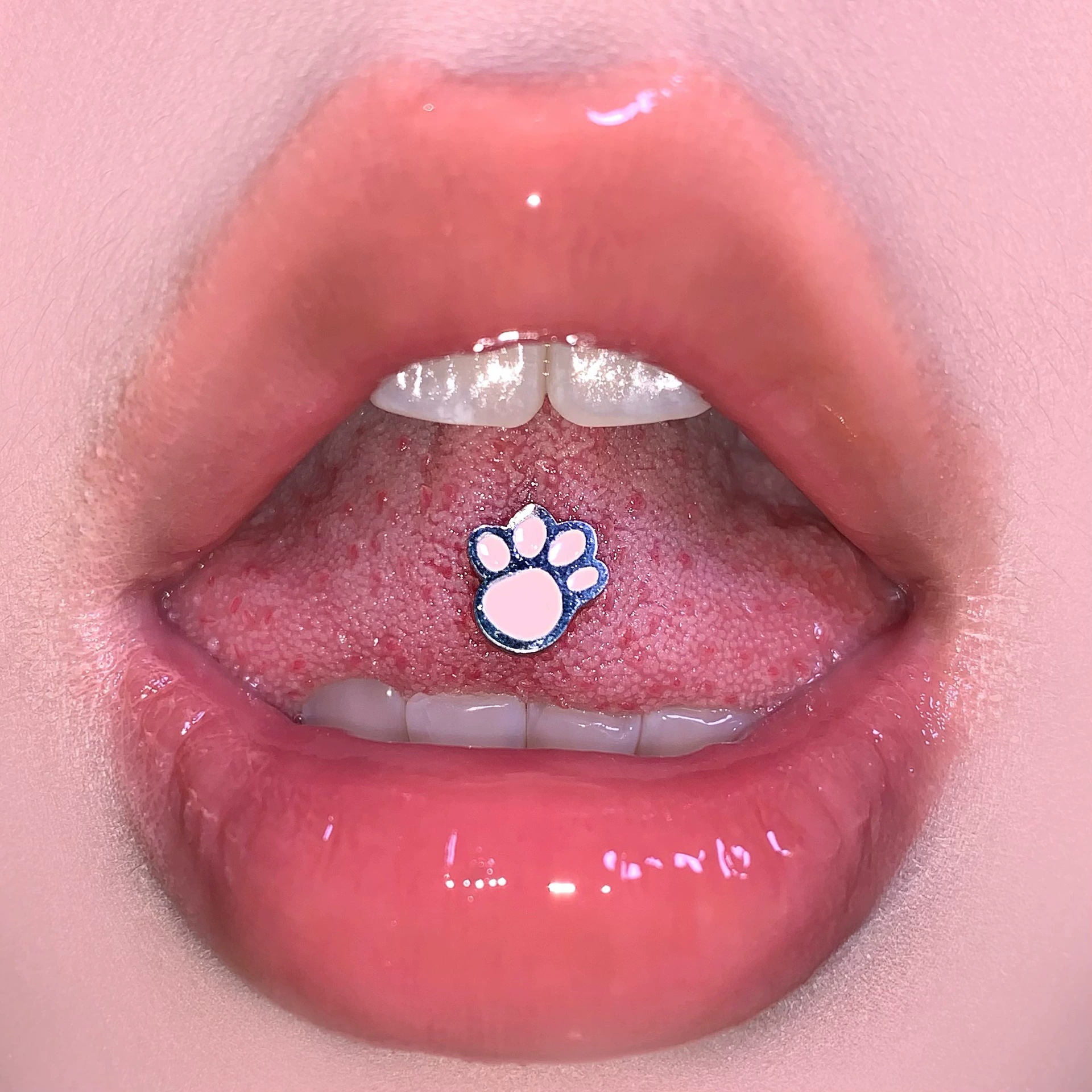 Cute tongue piercing, wholesale