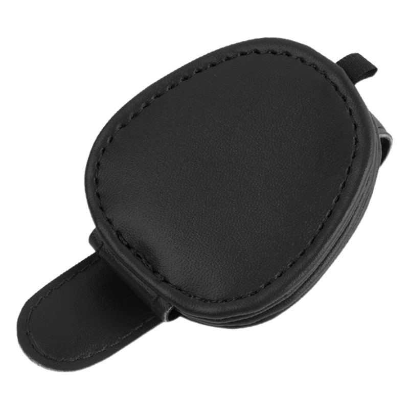 Автомобильный солнцезащитный козырек, держатель для очков, многофункциональное хранилище для банкнот, автомобильный держатель для солнцезащитных очков, креативные кожаные автомобильные принадлежности