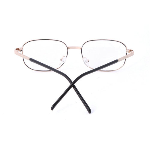 传统款直板老花眼镜金属高清玻璃老花镜 品质便携眼镜