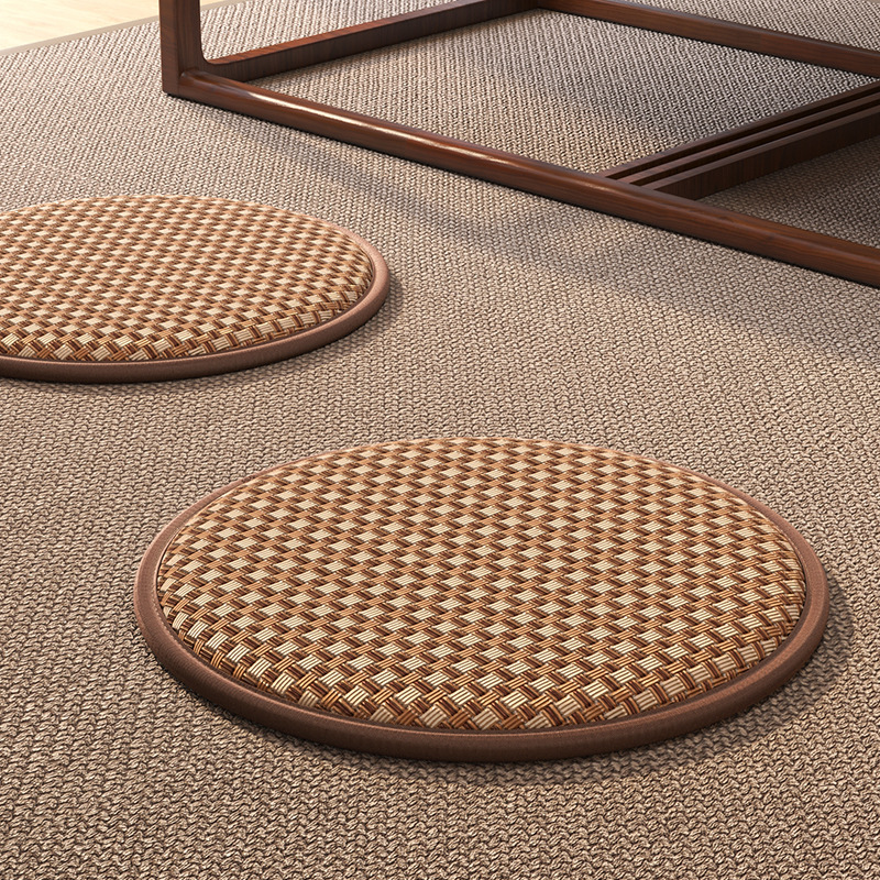 Fúten japonés asiento casero balcón de arroz ventana flotante almohadilla de meditación meditación especial almohadilla de rodillas asiento muelle