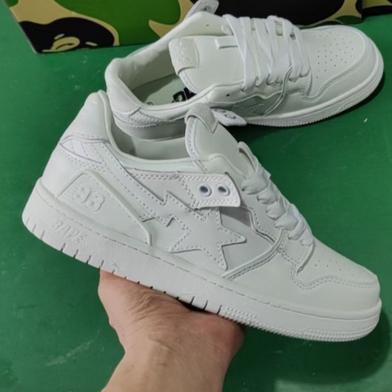 BAPESTA SK8 COURT DUNK シューズ バイブ メテオ ファン ブラック グリーン ロートップ カジュアル スニーカー 紳士靴|undefined