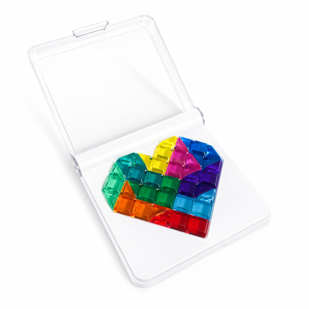 Smart Love Puzzle Board Game Educational Toy Iq Smart Battle 7 Years Old - Adult Level