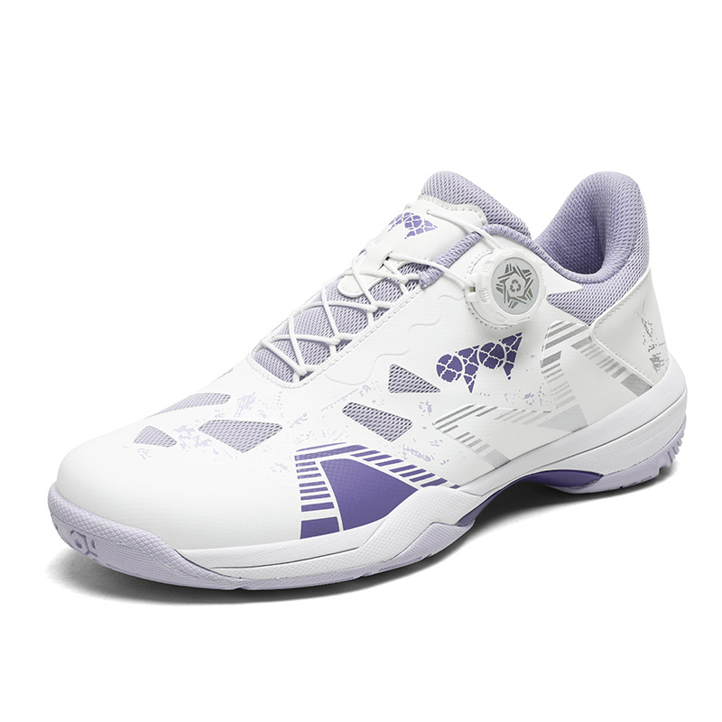 Nuevas zapatillas de bádminton casuales transpirables y antideslizantes para hombres y mujeres, zapatillas de tenis de mesa ligeras, zapatillas de entrenamiento de tenis en stock