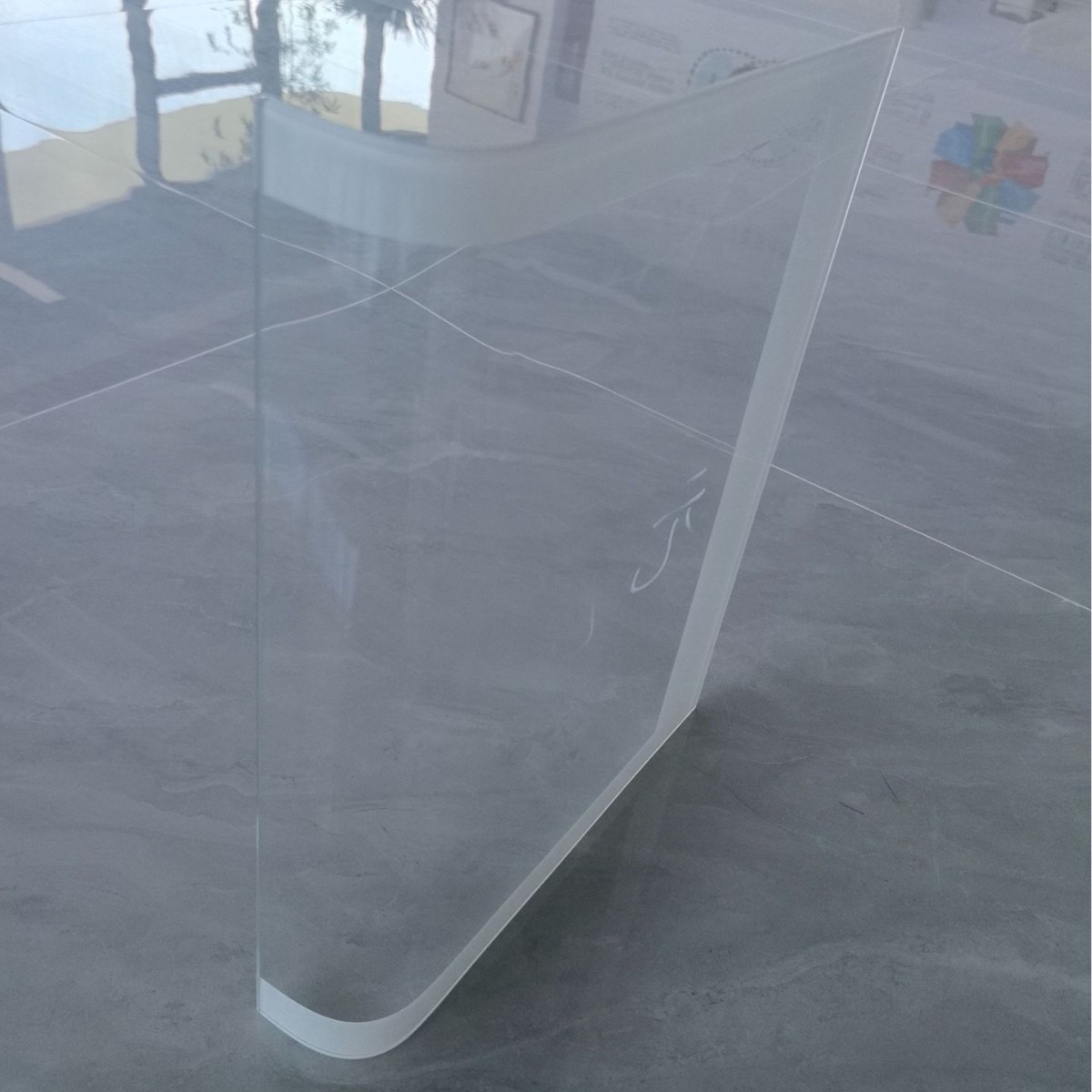 沂蒙山全球玻璃供应链出口欧洲电脑机箱j形弯钢化玻璃