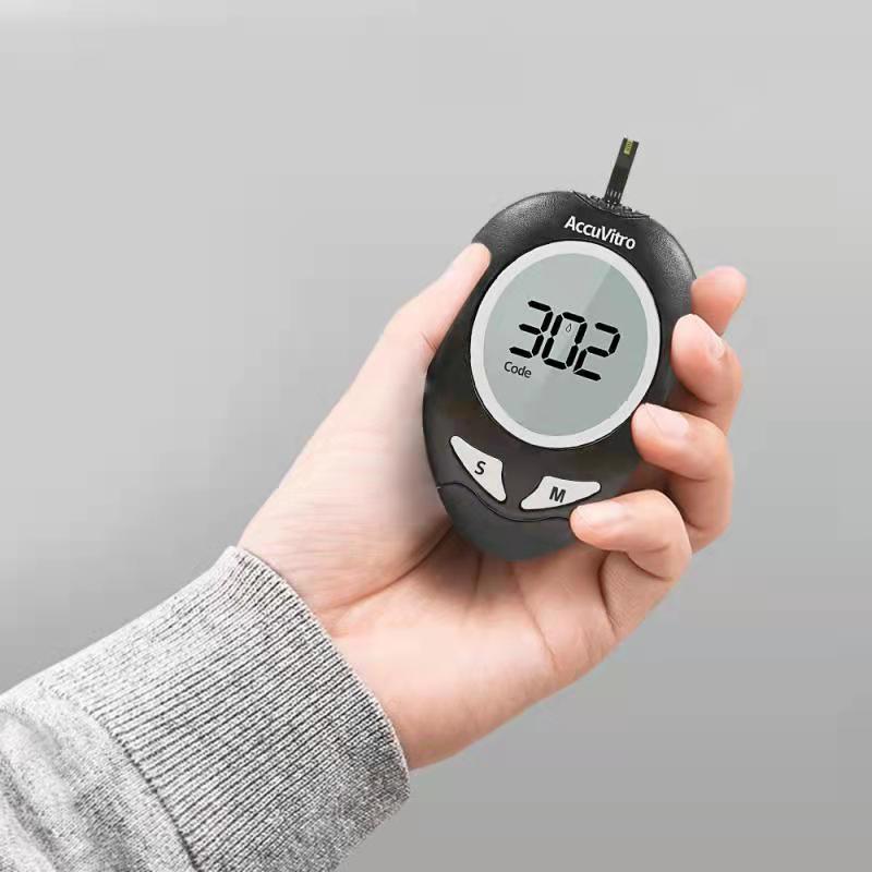 blood glucose meter medical blood glucose detector household high blood sugar testing instrument english blood glucose machine chinese blood sugar testing set