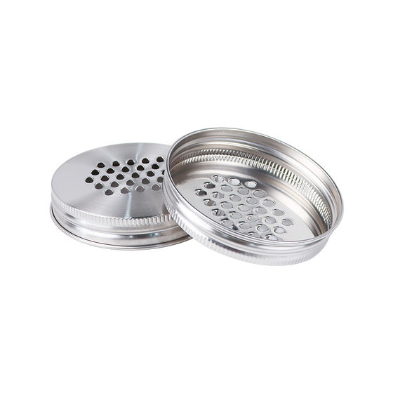 Amazon 70mm 86mm Caliber Mason Tank 304 Stainless Steel Plane Cover Mason Metal Cover Kitchen Supplies