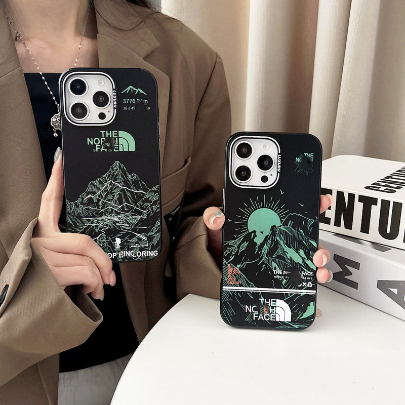 European and American Chaozhou Brand Rizhao Snow Mountain North Cross-border Applicable Apple iPhone16promax Phone Case 15 Protective Cover