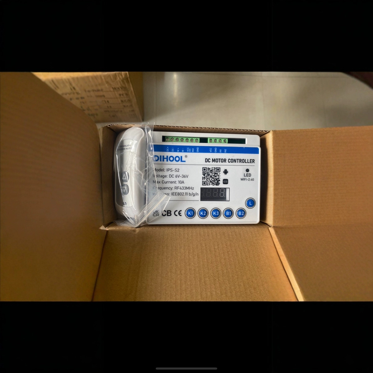 直流电动推杆一拖一遥控开关控制器