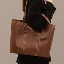 托特包包小众新款女包大容量通勤包高级感bags真皮秋冬单肩大包