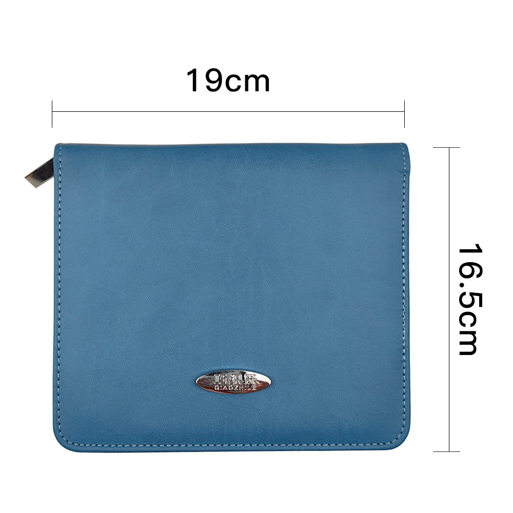 Herramienta de tejido Aguja de suéter 316 # Aguja de anillo de desmontaje de acero inoxidable 11.5 Longitud 2.2-4.5mm Juego de 9 PU