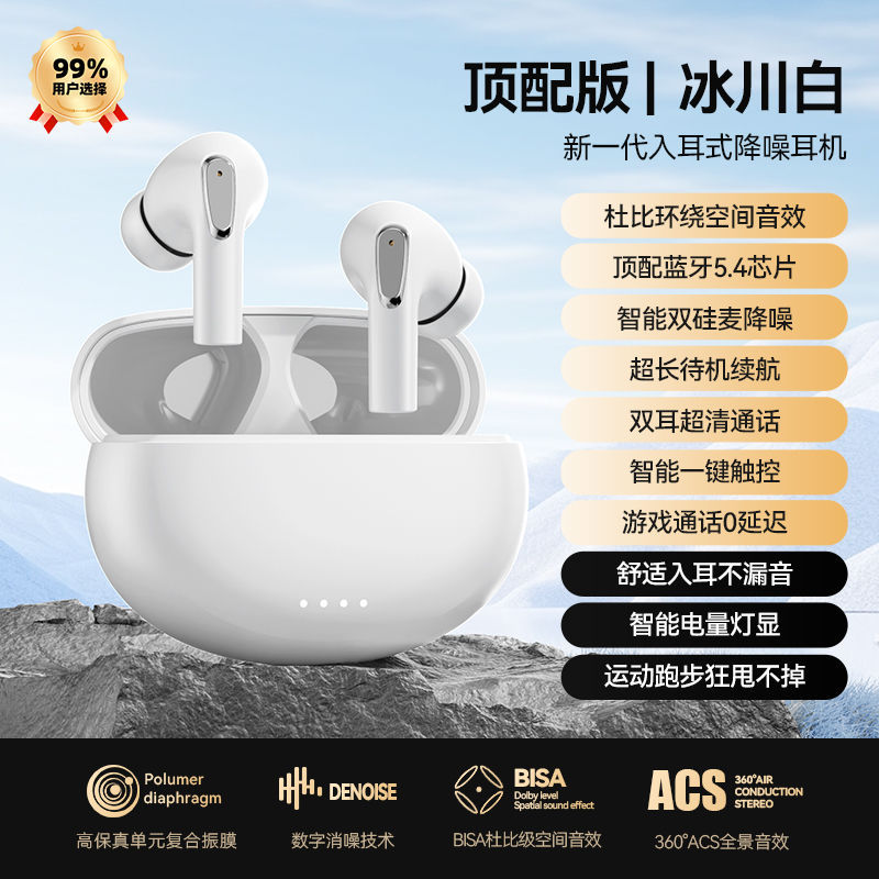 GT151 Auriculares Bluetooth Reducción de ruido HIFI Real Wireless Sports Alta calidad TWS mitad en el oído cómodo al por mayor