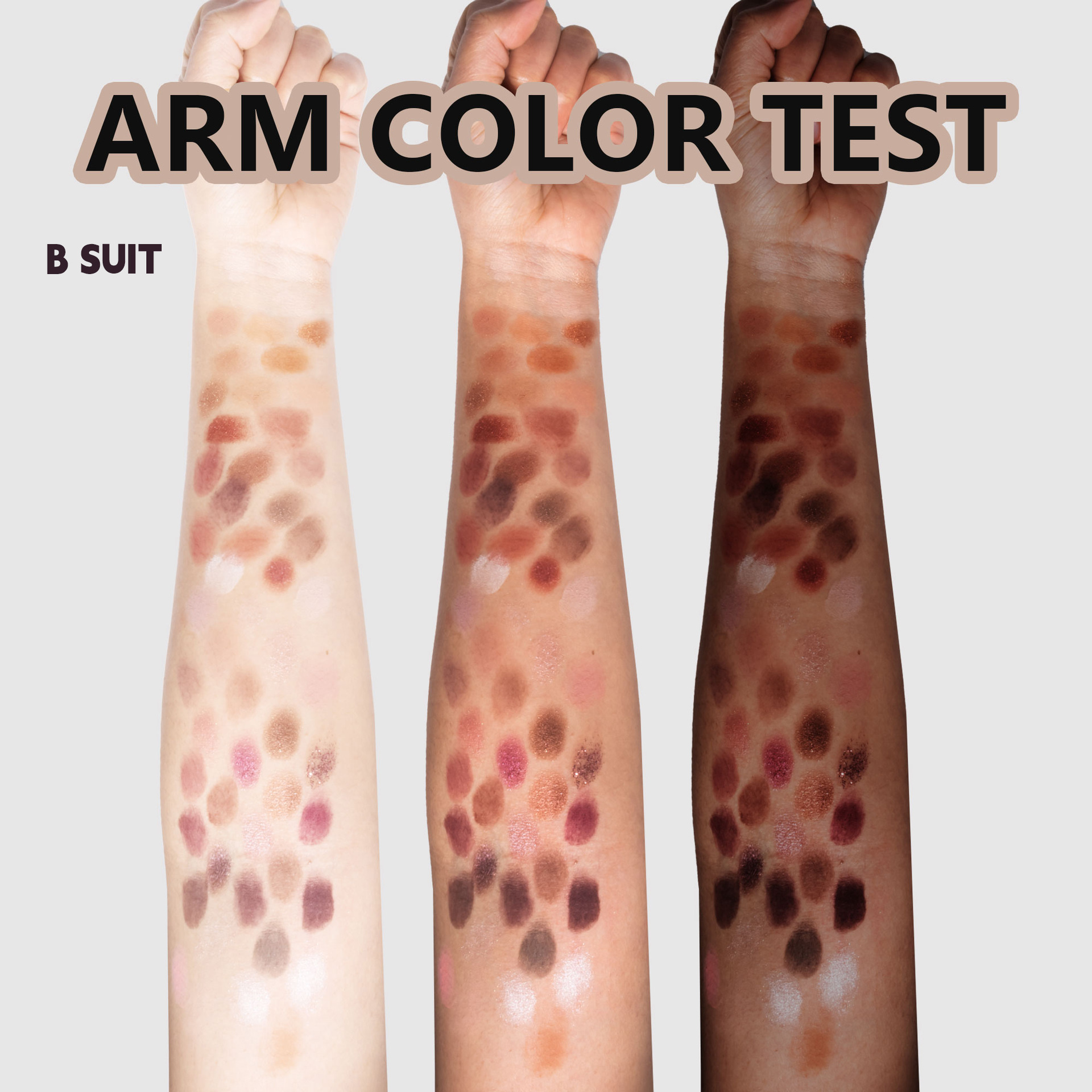 A 54-color cross-border bestseller, 3-page eyeshadow palette, matte pearlescent blush, high-gloss one-piece, easy-to-apply makeup Item Picture