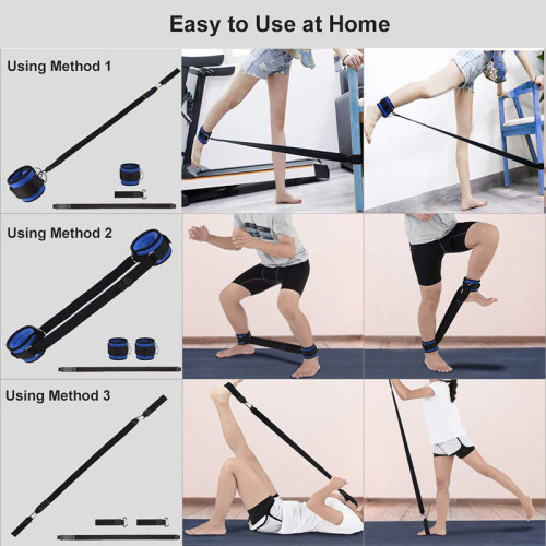 Fitness weight-bearing ankle strap elastic self-adhesive strap leg strength training aid ankle bandage