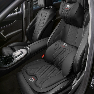 Seat cushion, seat cover | Qashqai, Teana Lumbar Support - 1-nissan-headrest-1-lumbar-support-1-seat-cushion-noble-black