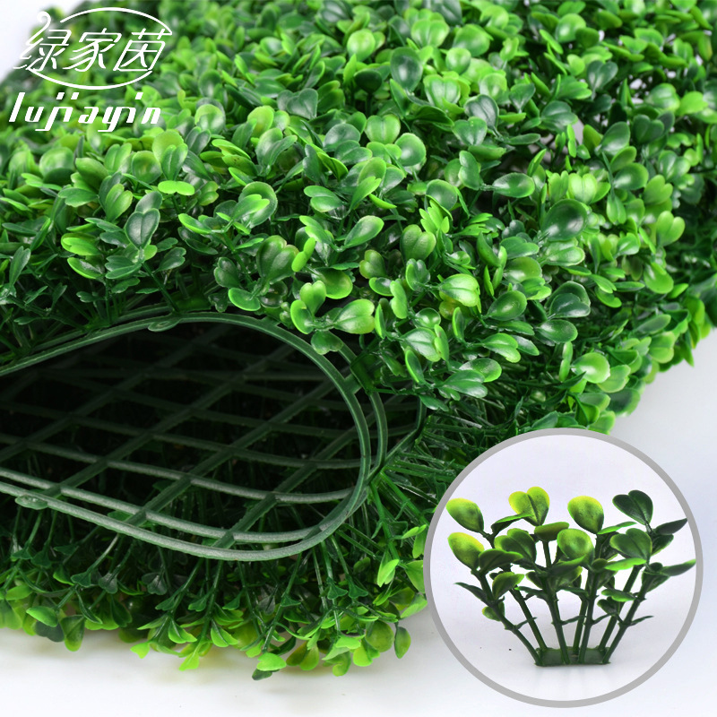 Wholesale Simulated Milan Simulated Plant Wall Decoration Plastic Eucalyptus Artificial Simulated Lawn Background Plant Wall