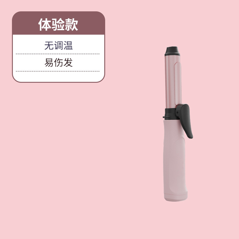 クロスボーダーミニポータブル韓国風大型ロールワイヤレス充電式ヘアアイロン、髪を傷つけずに長持ちするスタイリング、大きなウェーブヘアアイロン|undefined