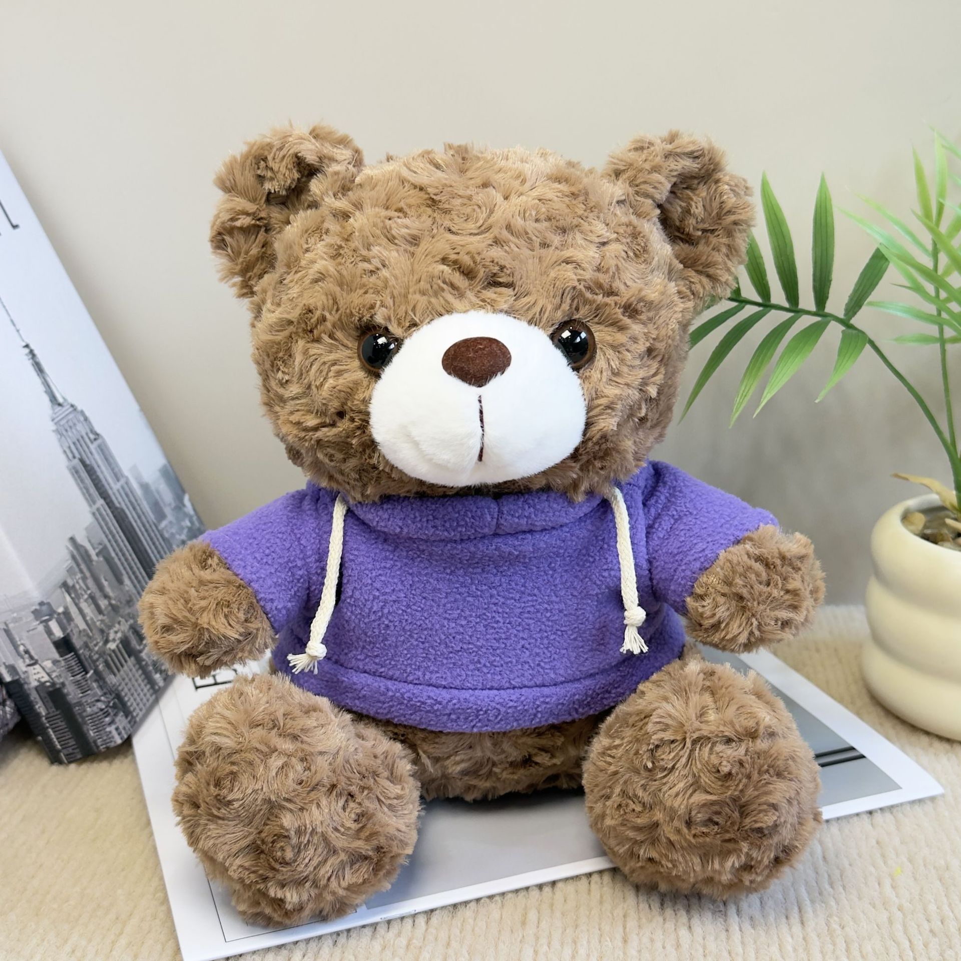 Osos de peluche abrazar osos muñecas muñecas agarrar muñecas regalo para niños impresión LOGO regalo juguetes de peluche