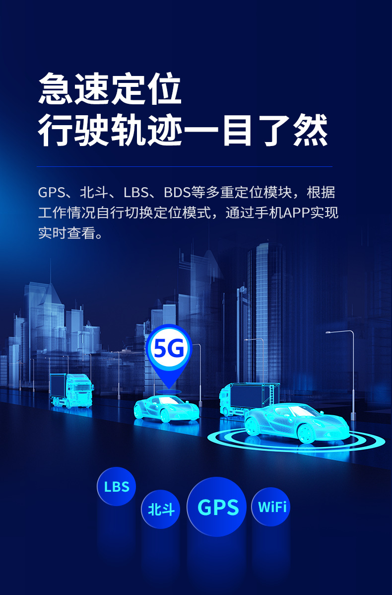 Newman Beidou Gps Locator Car Tracking Vehicle Positioning Artifact 5g Vehicle Tracking and Positioning Instrument Without Installation
