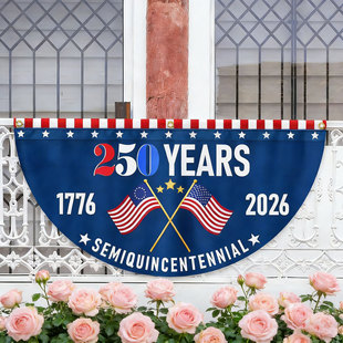 ���R�d�羳����250�����A��Ñ������America 250th Fan Flag