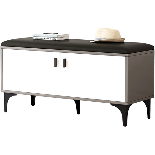 Luxury shoe bench for home entryway shoe cabinet integrated seat bench for indoor shoes bench that can be sat on and storage shoe rack 