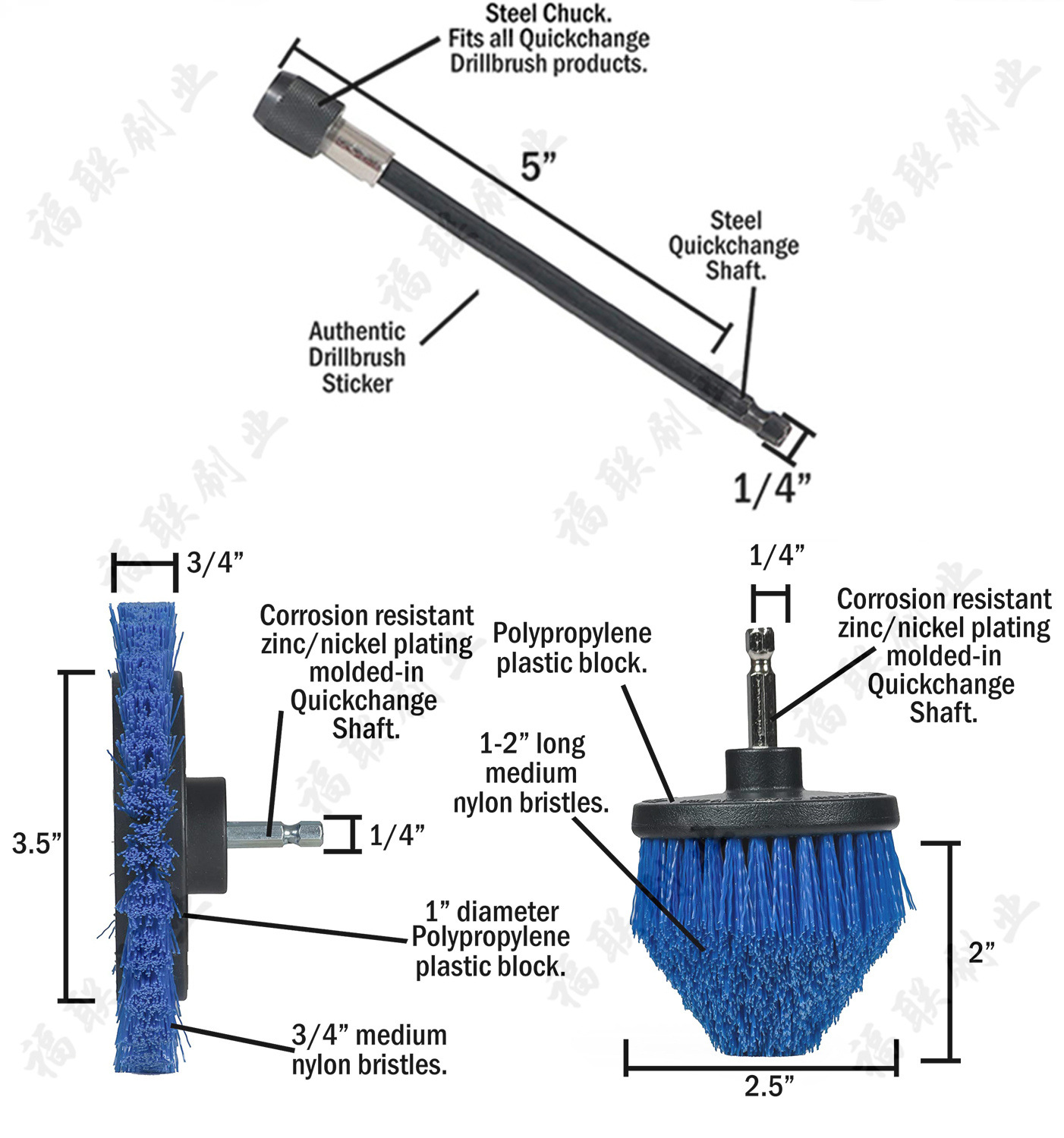 Europeo y Americano Nuevo Hogar coche de limpieza taladro eléctrico cepillo traje de 2,5 pulgadas/5,5 pulgadas cepillo de limpieza eléctrico cabeza