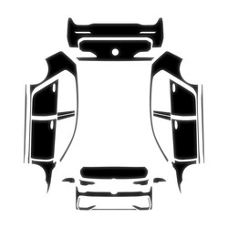 Car paint protective film Gti Invisible Car Cover - glossy-black-tpu-21-26-volkswagen-golf-gti
