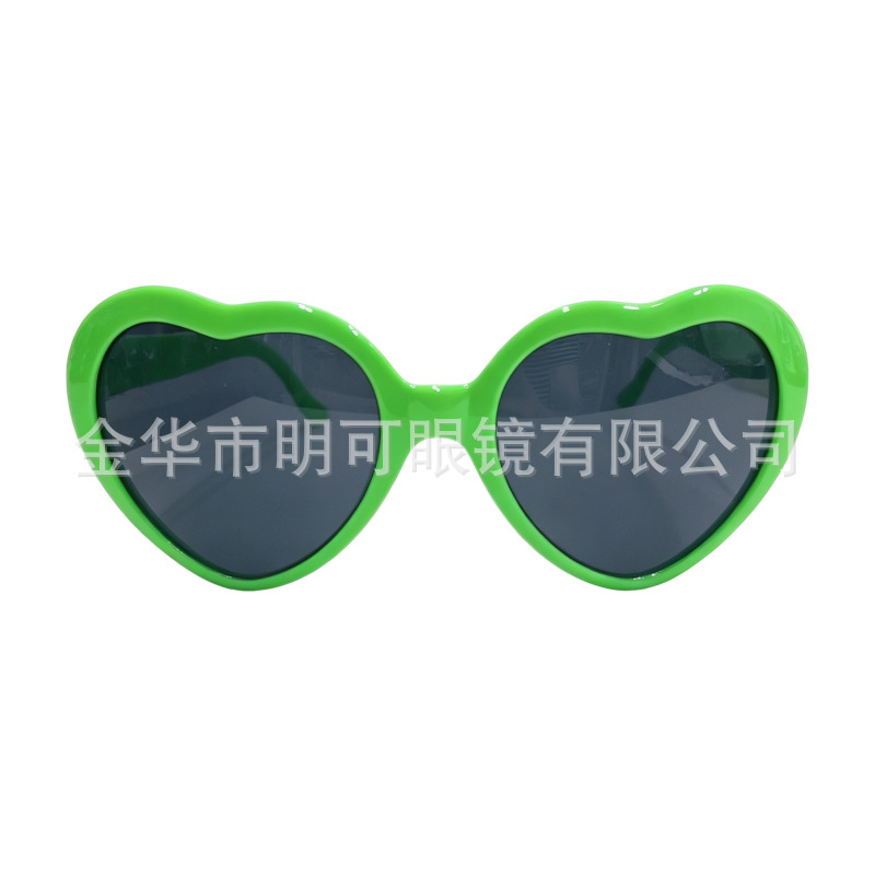 Gafas de Sol para Fiesta con Forma de Corazón 14.3x6 cm de Plástico y AC, Decorativo, para Fiestas y Moda