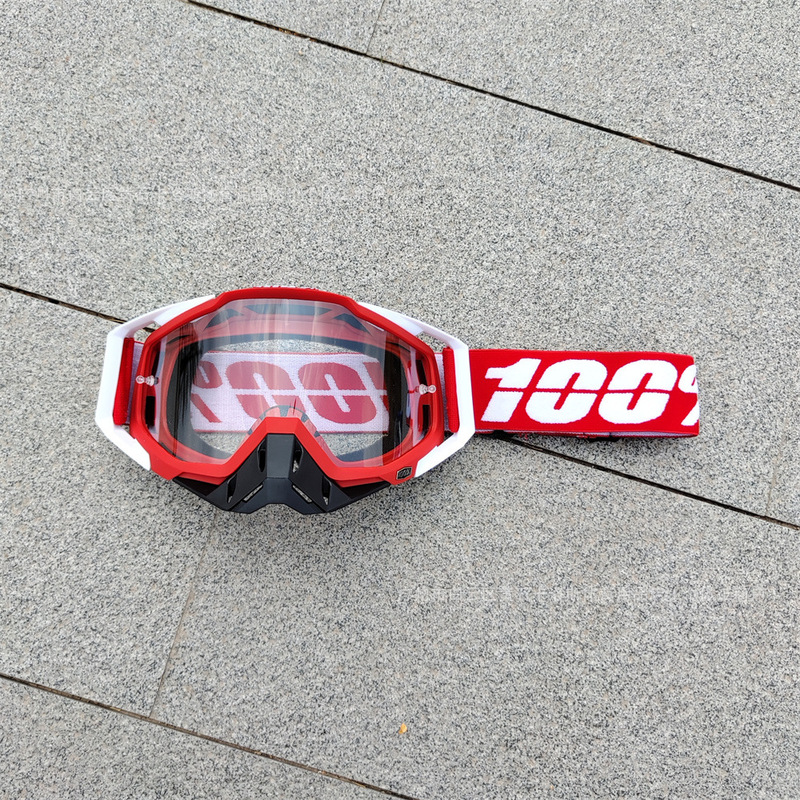 現物百パーセントモトクロスカントリー風鏡racecraftマウンテンバイク速降ヘルメットゴーグルスキー騎乗|undefined
