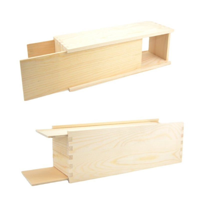2-in-1 rectangular rose silicone mold with wooden frame handmade soap insulation toast easy demoulding anti-rising 1200ml