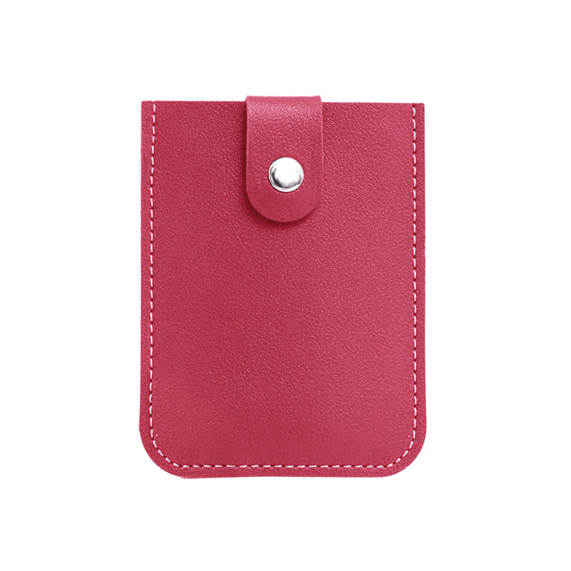 Tarjetero extraíble con guijarros transfronterizos para hombres y mujeres, tarjetero de cuero pequeño, ligero y compacto, fabricante de tarjetas con logotipo al por mayor