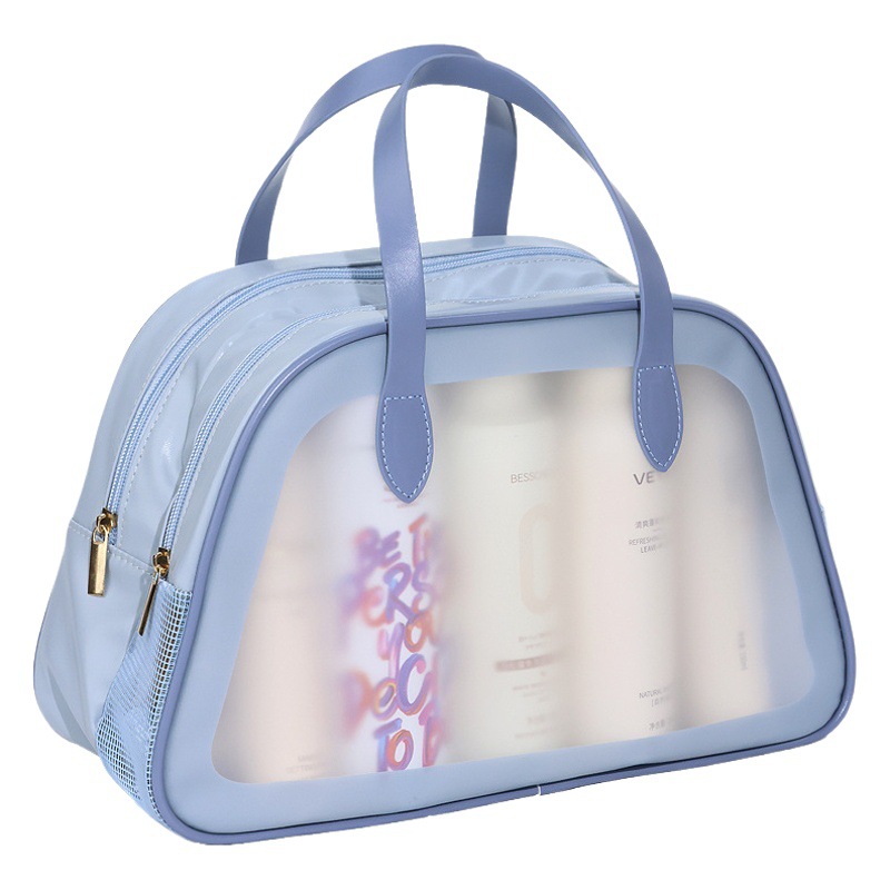 Bolsa de lavado de separación húmeda y seca portátil impermeable baño natación bolsa de almacenamiento bolsa de viaje bolsa de cosméticos bolsa de almacenamiento femenina
