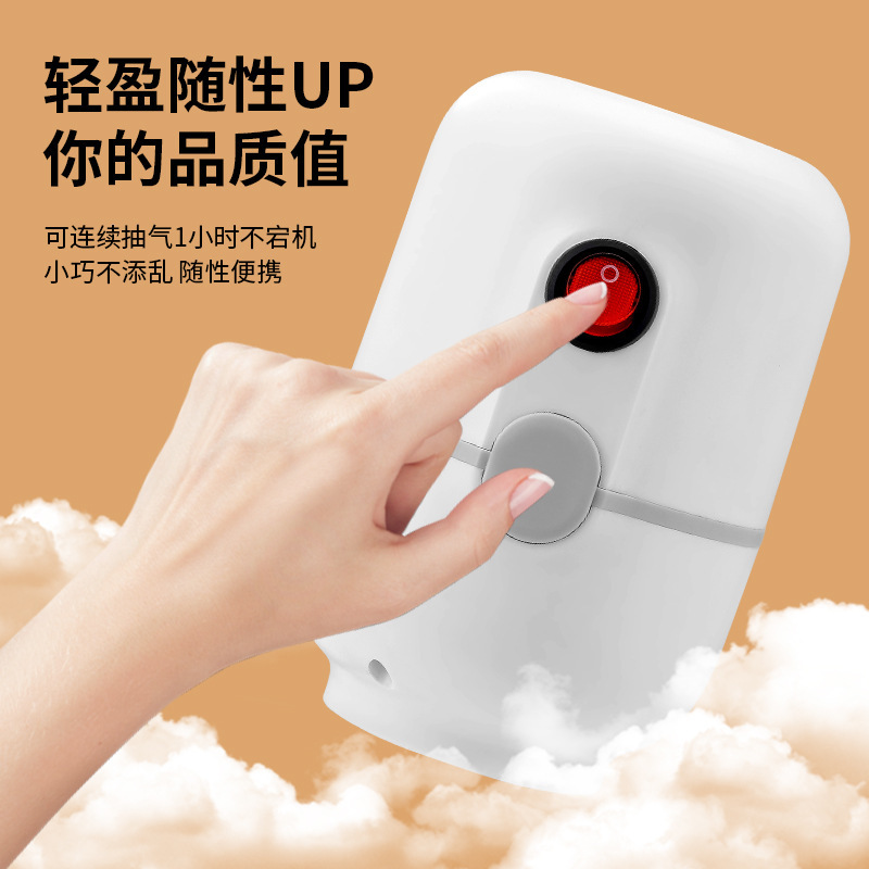 Luz dirección eléctrica bomba succión vacío bolsa almacenamiento hogar algodón edredón abajo chaqueta ropa traje bolsa de compresión de vacío