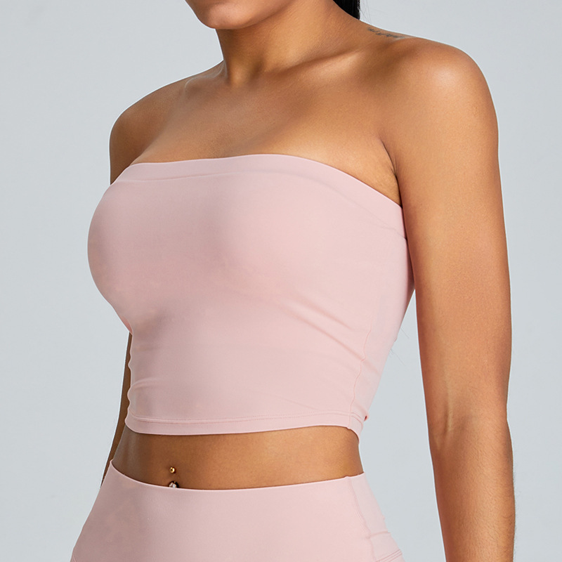 Primavera y verano nuevos sujetadores de yoga femeninos, ropa de yoga de moda, chaleco de acondicionamiento físico, ropa interior deportiva.