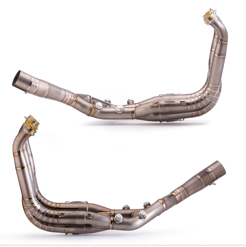 S1000RR special front exhaust pipe stainless steel titanium alloy motorcycle locomotive modification 2019-2023