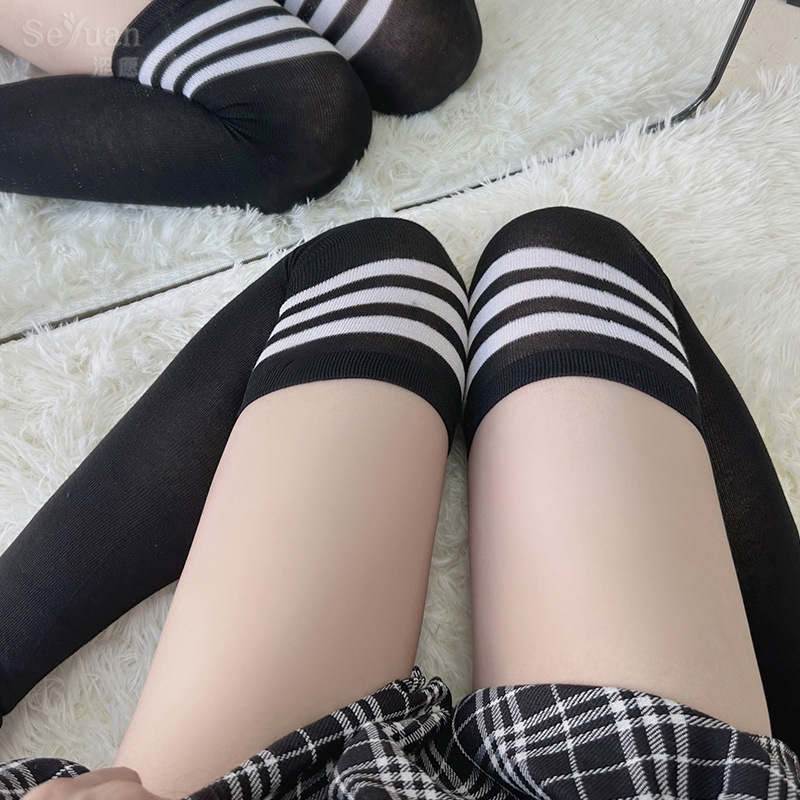 학생 양말 블랙