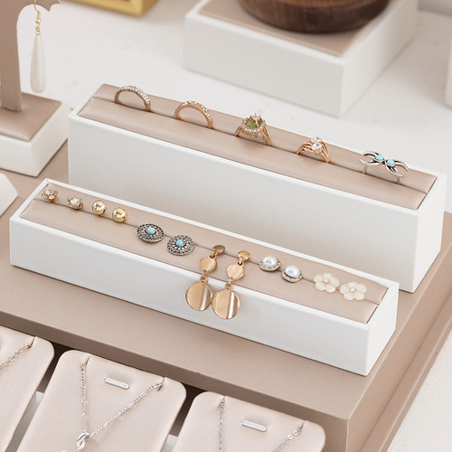 Ring display stand live broadcast room ring tray display jewelry rack stall jewelry tray commercial jewelry display props