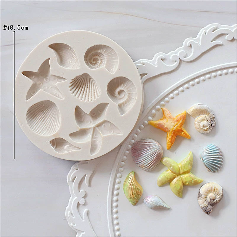 Panfan baking cake decorate the original model turtle shell shell, marine series plug -in birthday cake dessert