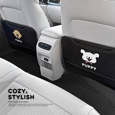 Chair back anti-kick pad — Puppy Car Seat Back Anti-Kick